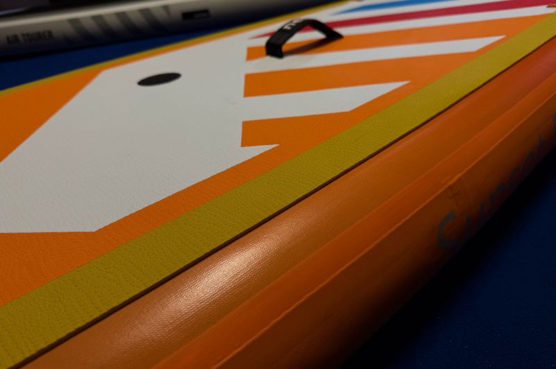 neon 3 sunset round paddleboard nafukovaci pad protiskluzova podlozka
